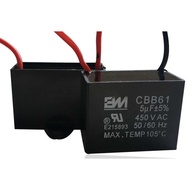 Cbb61 Starting Capacitance Fan Starting Capacitance 1.2UF/450v 1.2UF 1.0UF 2.0UF/Capacitor for Ceili