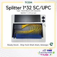 SPLITTER 1U Rack Mount with Cassette Type 1×32 SC/UPC