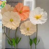 DUCKIHOGAN Large Artificial Flower, Paper giant Simulate Giant Flower, 60cm Simulated Flower Photogr