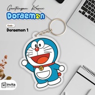GANTUNGAN Doraemon Keychain - Doraemon Keychain - Acrylic Keychain - Character Key Chain