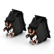 Rocker Switch KCD2-7 Toggle Switch 4 Pin DPDT 20A 12V DC Panel Rocker Switch