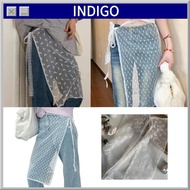 Korean Lace Skirt Lace Layered Skirt Lace Wrap Skirt Buttocks Curtain Gauze Skirt Lace Skirt