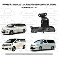 LEFT ENGINE MOUNTING TOYOTA ESTIMA ACR50,ACR55 2.4L, ALPHARD/VELLFIRE ANH20,ANH25 2.4L 2WD/4WD