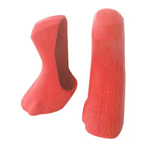 Silicone Road Bike Shift Lever Cover Hood for SHIMANO R7000/R8000 (Red)
