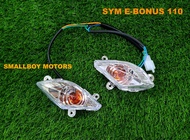 SYM E BONUS110 FRONT SIGNAL INDICATOR SIGNAL DEPAN LR KIRI KANAN SET EBONUS110 EBONUS E-BONUS E BONU