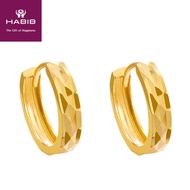 HABIB Oro Italia Esya Gold Earring, 916 Gold