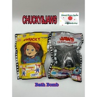BANDAI Bath Bomb CHUCKY & JAWS Horror Movie Series Random Figure From Japan