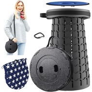 Folding Chair, Folding Chair with Cushion, Load Capacity 270kg, 46cm Altitude Adjustable, Camping Ch