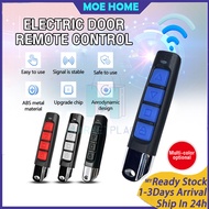 👍330/433mhz Auto Gate Remote Control 4 Button Garage Door Remote Key Remote Control Duplicator Garag