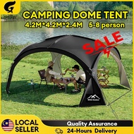 WTHB Outdoor Portable Tent Shelter Dome Tent with Door Cloth Camping Dome Tent Mounthiker Dome For F