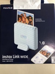 Fujifilm 富士   相片 打印機 有保養 instax Link Wide Printer 手機打印抯