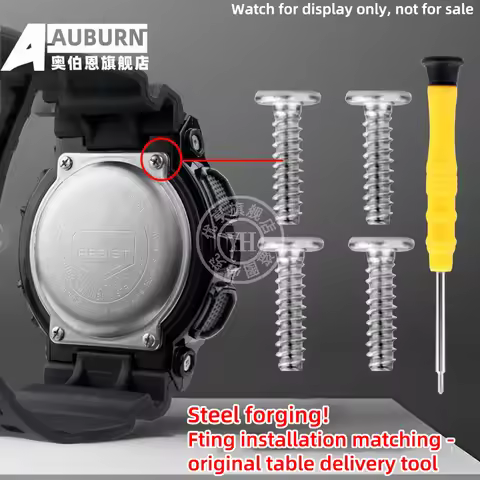 For G-SHOCK GA100/110 screw Casio GD110 100 140 GAX100 GD120 6900 DW5600 watch case rear cover botto