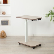 Adjustable height table with shifting center of gravity 71*46*2.5CM Small Desk Movable sofa table El