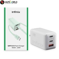 Infinix Charger 68w Green Type c - OFFICIAL WARRANTY