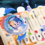 HARRIETTCL DJ Live Pendant, Mini Interactive Electronic Keyboard Keyring, DJ Controller Rhythm Key W