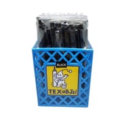 (USP)💢พร้อมส่ง💢 TEX ปากกาหมึกน้ำมัน 1.0 มม. ปากกา ลูกลื่น เท็กซ์ MC 228 STD  3สีให้เลือก น้ำเงิน/ดำ/