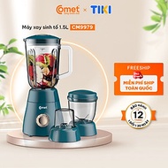 Máy xay sinh tố Comet CM9979 – 3 cối thủy tinh và nhựa cao cấp, công suất 450W – Xay sinh tố, thịt,