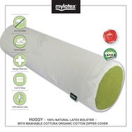 Mylatex Huggy Bolster 100% Natural Latex Organic Cotton Cover Premium Grade