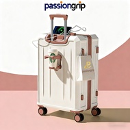 Large Durable Travel Bag With Silent Wheels 20/24 Inches Luggage With