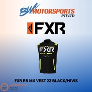 FXR RR MX VEST 22 BLACK/HIVIS