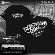 GBSTR Sengkuni Gank Racing T-Shirt - Yamaha Mx King 4 Stroke Mx-King I B117 Motorcycle Distro Shirt