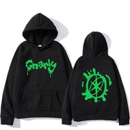 Katseye Merch Gnarly Logo Printed Hoodie Men Women Casual oversized hoodie hip hop streetwear vintag