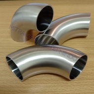Knee / Elbow Sanitary 3/4" Inch Stainless 304 Od 19.05Mm