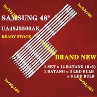 NEW 1 SET For SAMSUNG 48" LED TV BACKLIGHT / TV LAMP UA48J5500AK/UA48H5552AR/UA48H5100AR /UA48H6340A