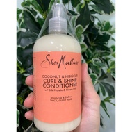 Moisturizing Shampoo, Conditioner & SheaMoisture COCONUT Curly Hair Shaping & HIBISCUS CURL SHINE GE