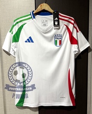 New!! เสื้อฟุตบอลทีมชาติ อิตาลี Away ชุดเยือน ยูโร 2024 เกรดแฟนบอล [ 3A ] สีขาว ตรงต้นฉบับแน่นอน กล้ารับประกันคุณภาพสินค้าสูง