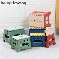 Plastic Foldable Stool Portable Outdoor Small Stool Household Maza Simple Fishing Small Chair Children's Small Bench