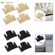 Devoko 4Pcs Sectional Couch Connector Sectional Sofa Interlocking Connector Easy to