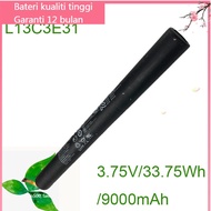 Benar Bateri L13C3E31 3.75V//9000mAh For YOGA 10" Tablet B8000 B8080 L13D3E31 L13C3E31 B8000-F B8000