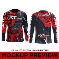 J & T Express Tshirt / Microfiber Jersey / Sublimation / Tshirt Jersey