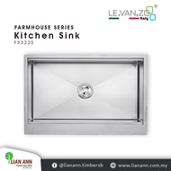 LEVANZO Farmhouse Series Kitchen Sink F3322S