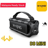 W-KING D8 Mini 30W Portable Bluetooth Speaker with Bass