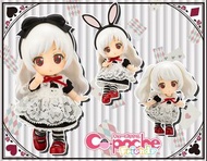 全新!壽屋KOTOBUKIYA CU-POCHE FRIEND 黑色愛麗絲 黏土人