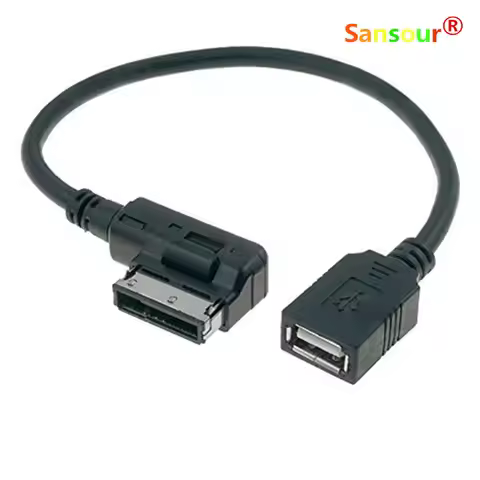 For Audi VW A6L A4L A5 A8L Q5 Q7 TT RCD510 RCD310 RNS510 MEDIA-IN MDI USB ADAPTER CABLE