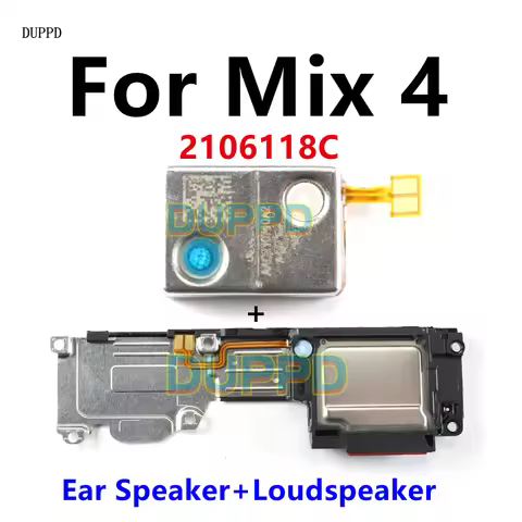 Top Earpiece Ear Speaker Bottom For Xiaomi Mi Mix 4 5G Mix4 Loudspeaker Speakerphone Buzzer Ringer R