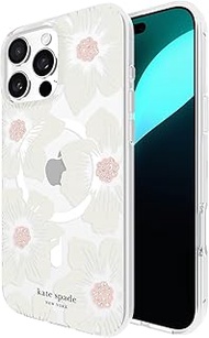 Kate Spade New York iPhone 16 Pro Max Case - Compatible with MagSafe - Hollyhock Cream Floral