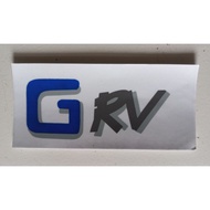SUZUKI GRV GRV car writing Sticker realvan futura 1.5 transparentSUZUKI