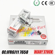 4Pcs IFR6J11 7658 Iridium Spark Plug for Suzuki Baleno Liana Grand Vitara Swift SX4 Wagon R 1.3 1.5