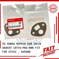 T2 HONDA REPAIR EGR VALVE GASKET 18715-PB2-000 FIT FOR CIVIC , ACCORD