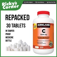 kirkland vitamin c 1000 mg repacked 30 tablets