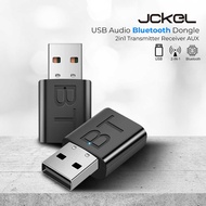 Jckel USB Audio Bluetooth Dongle 5.0 2in1 Transmitter Receiver AUX - JC521 (Fattah)