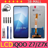 แบบ หน้าจอ ใช้กับ iQOO z7 / z7x หน้าจอสัมผัส จอแสดงผล เข้ากันได้กับ ใช้กับ iqooZ7  iqooZ7X