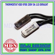 Thermostat KSD9700 130 Derajat 250v 5A Sensor Suhu Temperatur - KSD 9700 AC 2 pcs