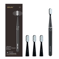 Electric Toothbrush, Rechargeable Sonic Electric Toothbrush with 3 Brush Heads,Super Slim Electric T