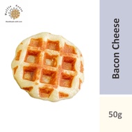 (8 Pieces) Bacon Cheese [Non-halal] - Waffle House Handmade Belgian Waffle