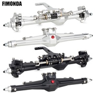 H10 CNC Aluminum Front Rear Straight Axle Set Complete Axles For 1/10 RC Crawler Car Vanquish H10 Op